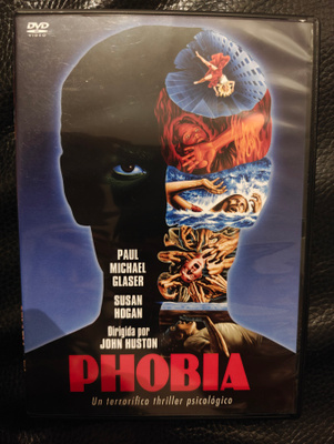 Phobia (1980) DVD Espanjajulkaisu ohj John Huston