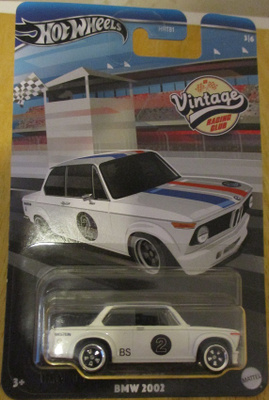 BMW 2002 Turbo Sedan 2D White 1974 Hot Wheels Vintage 1:64