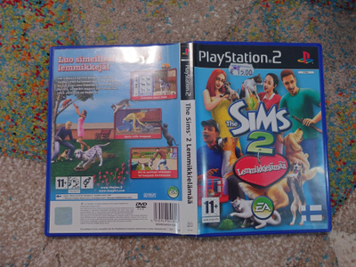 Sims 2 lemmikkielämää ps2 cib