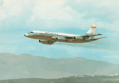 LENTOKONEKORTTI - CONVAIR CV 990 A "CORONADO"