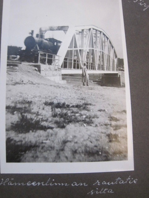 8 VANHAA Valokuvaa Sotilaat Rautatie Juna Hämeenlinna 1931ym