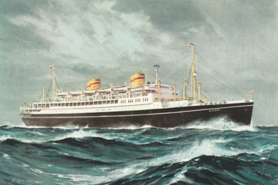LAIVAKORTTI - M/S BATORY