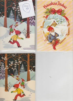 Postikortti, Joulukortti erä