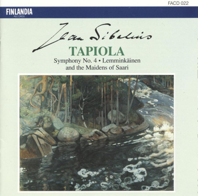 Sibelius - Tapiola - Symph. No.4, ...-  Panula/Berglund  -CD