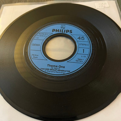VAN DER GRAAF GENERATOR:  Theme One * W * GER 1972