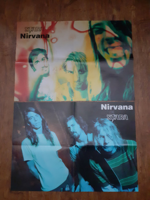 Nirvana julisteet 2kpl