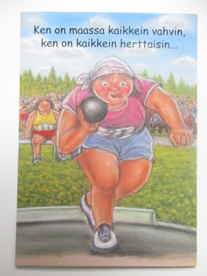 HÖRÖLÄ - Ken on maassa kaikkein vahvin, ken... T-0108