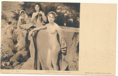 LEROY - Kylpeviä naisia - kulk. 1918