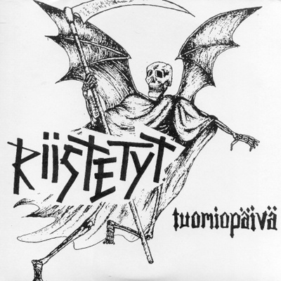 RIISTETYT - TUOMIOPÄIVÄ  EP + RINTANAPPI