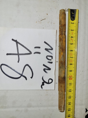 Tunturi tai muu vanha mopo akseli 9mm