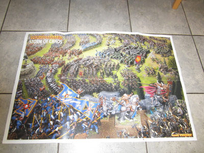 GAMES WORKSHOP STORM OF CHAOS KAMPPANJA JULISTE