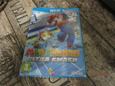 Wii U Mario Tennis: Ultra Smash NIB *UUSI*