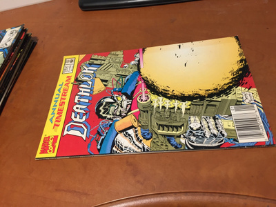 MARVEL DEATHLOK ANNUAL 1/1992 HYVÄ