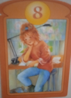 no 1 - 8 -VUOTIAAN tytön SYNTYMäPÄIVÄKORTTI