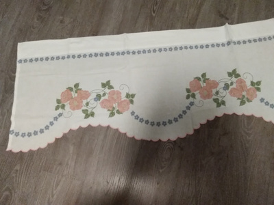 Kiva kesäinen verhokappa 218x55cm