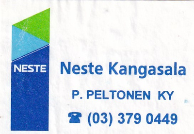 Kangasala. NESTE, P. Peltonen Ky   7/8