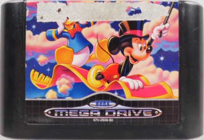 World Of Illusion Starring Mickey Mouse And Dona