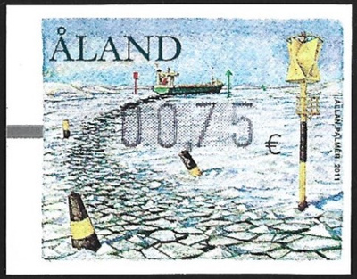 Åland 2011 Reimareita III FRAMA 0,75 €  ** LaPe ATM Å 23