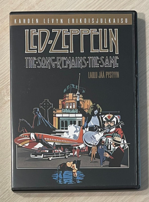 Led Zeppelin - laulu jää pystyyn (1976) Erikoisjulkaisu 2DVD
