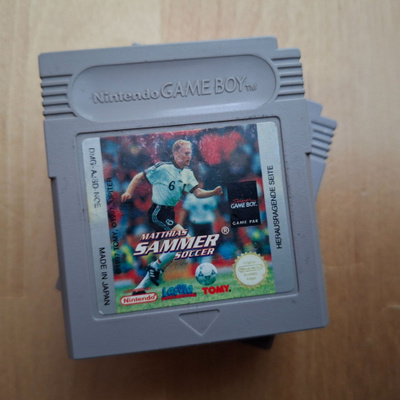 Game boy Tobias Sammer Soccer