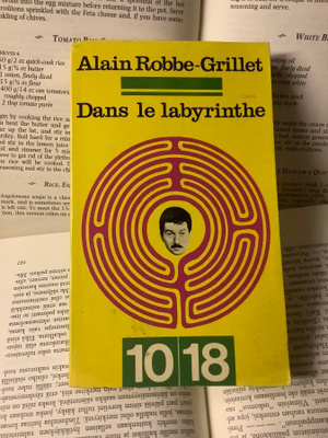 Alain Robbe-Grillet - Dans le labyrinthe (livre de poche)
