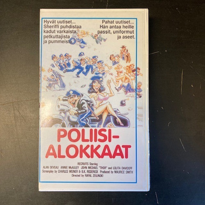 Poliisialokkaat VHS