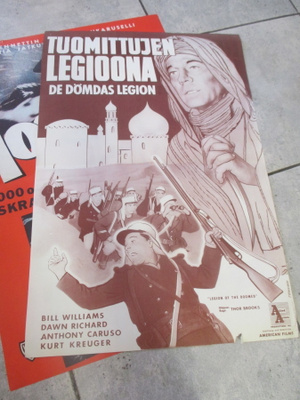 TUOMITTUJEN LEGIOONA - vanha orig elokuvajuliste