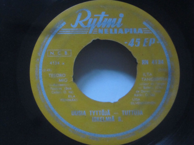 Uusia Tyttöjä-Tuttuja Iskelmiä 5.   7"EP   1958