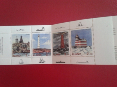 åland 1992 majakoita vihko**