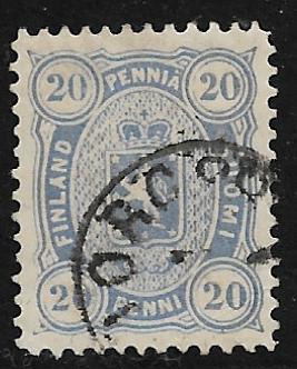 Nelilukuiset 1882 20p (LAPE 15 L) O