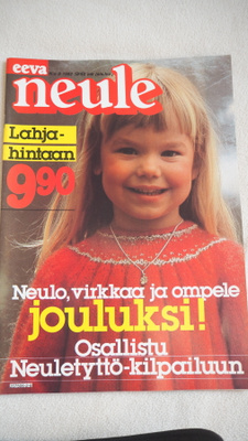 EEVA NEULE 8/1982, erinomainen kunto