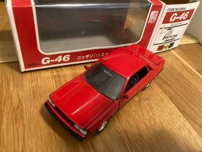 Datsun Nissan Skyline 1/40 Pienoismalli 80-l ,Made in Japan.