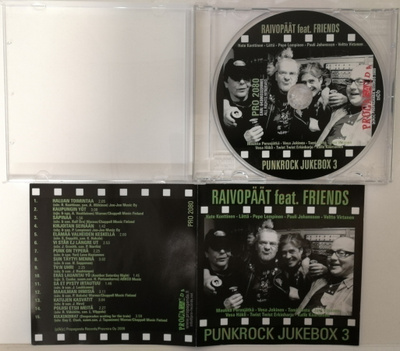 Raivopäät Feat.Friends: Punkrock Jukebox 3 CD