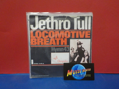 JETHRO TULL - LOCOMOTIVE BREATH / HYMN 43 EX/EX- HOLLAND 7"