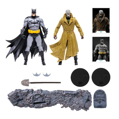 BATMAN VS HUSH (77 263) 2 figuria, dc multiverse, n.18cm FIG
