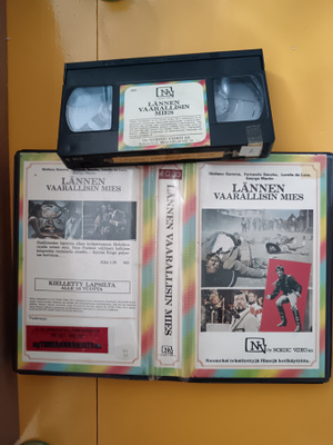 Lännen vaarallisin mies [VHS] Hyväkuntoinen