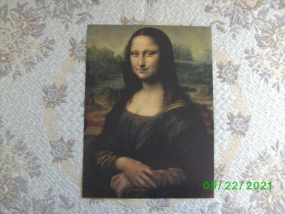 MestariteosNRO.1MONA LISA LEONARDO DA VINCI (Taidejäljennös)
