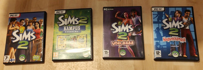 Sims 2 + lisäosat