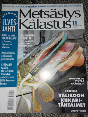 Metsästys ja kalastus 11/2013