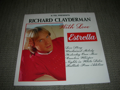 LP vinyyli Richard Clyderman: With love