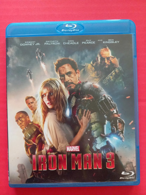 Iron man 3 Suomi Blu-ray
