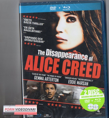 Disappearance Of Alice Creed	(832)	UUSI	-SV-	BLUR+DVD		(2)	g