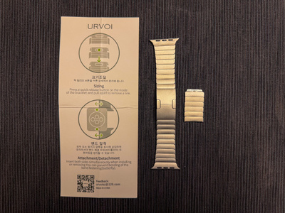 URVOI Gen. 6 link band for Apple Watch Ultra 1-3, Series 6-1