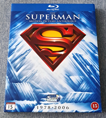 The Superman Motion Picture Anthology - Blu-ray (5 levyä)