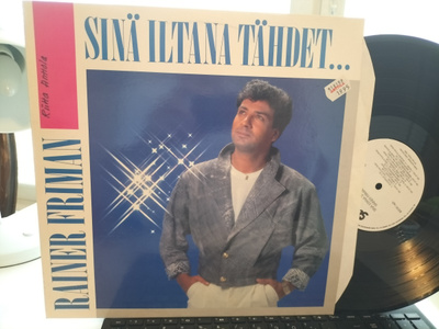 RAINER FRIMAN, Sinä iltana tähdet.. LP -88 HIENO KUNTO !!