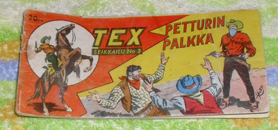 Tex liuska 3 / 1953 - Petturin Palkka