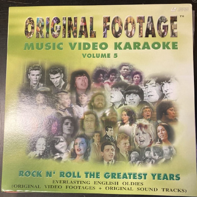 Original Footage - Music Video Karaoke Volume 5 LaserDisc