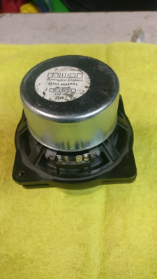 Kaiutielementti mission 3C-LFCEN koko 4,5"
