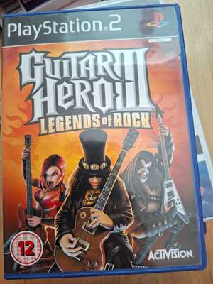 PS2 Guitar Hero 3 Legends of Rock CIB