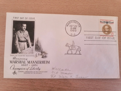 Mannerheim   8c 1960